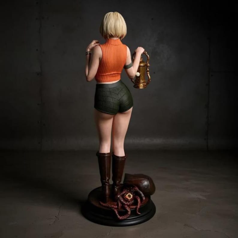 Resident Evil – Ashley Graham – Hand Painted Collectible Figure - Resin-Statue image 5