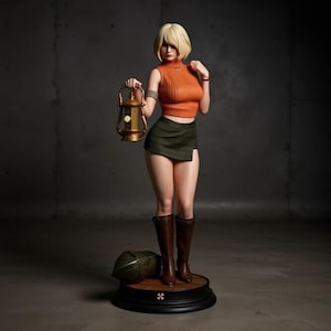 Resident Evil – Ashley Graham – Hand Painted Collectible Figure - Resin-Statue image 3