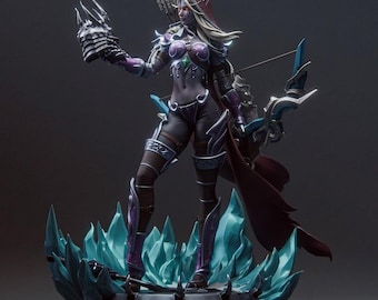 Sylvanas Windrunner – Hand Painted Collectible Figure - World of Warcraft