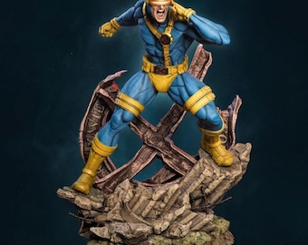 Cyclops – Hand Painted Collectible Figure - Resin-Statue