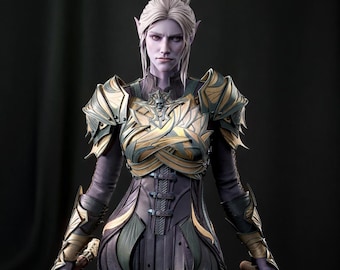 Baldurs Gate 3 – Minthara – Hand Painted Collectible Figure - Resin Statue