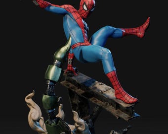 Spider-Man Brand New Day – Hand Painted Collectible Figure - Resin-Statue