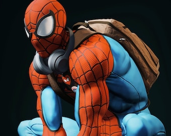 Spider-Man – Hand Painted Collectible Figure - Resin-Statue