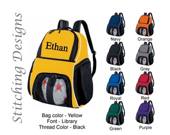 personalized basketball backpacks