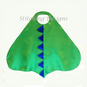Dinosaur cape pattern, Dino, Dinosaur costume, Toddler dress up, Cape, EASY! Only available in English.