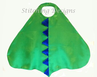 Dinosaur cape pattern, Dino, Dinosaur costume, Toddler dress up, Cape, EASY