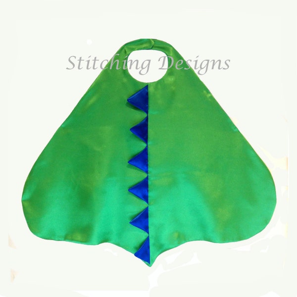 Dinosaur cape pattern, Dino, Dinosaur costume, Toddler dress up, Cape, EASY