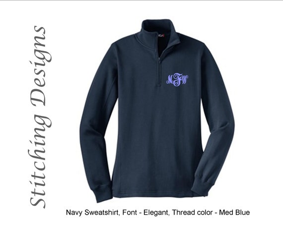 etsy monogram sweatshirt