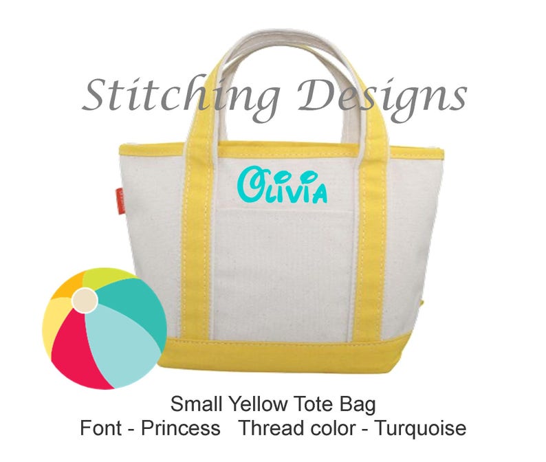 personalized kids beach bags