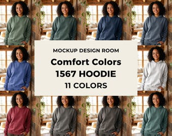 Maqueta de Comfort Colors 1567 / Sala de estar acogedora / Conjunto de 11 colores