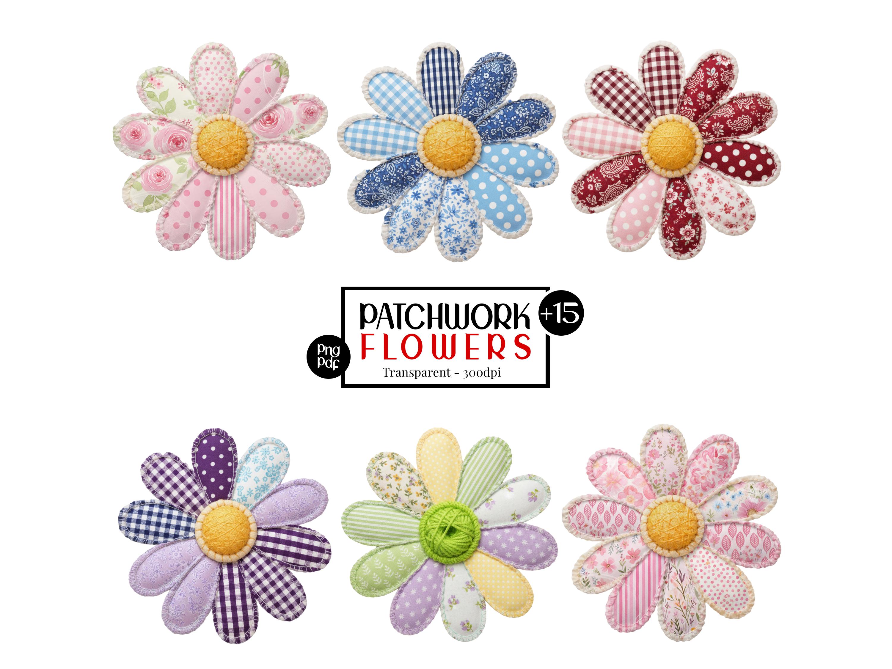 Patchwork Daisy - Etsy