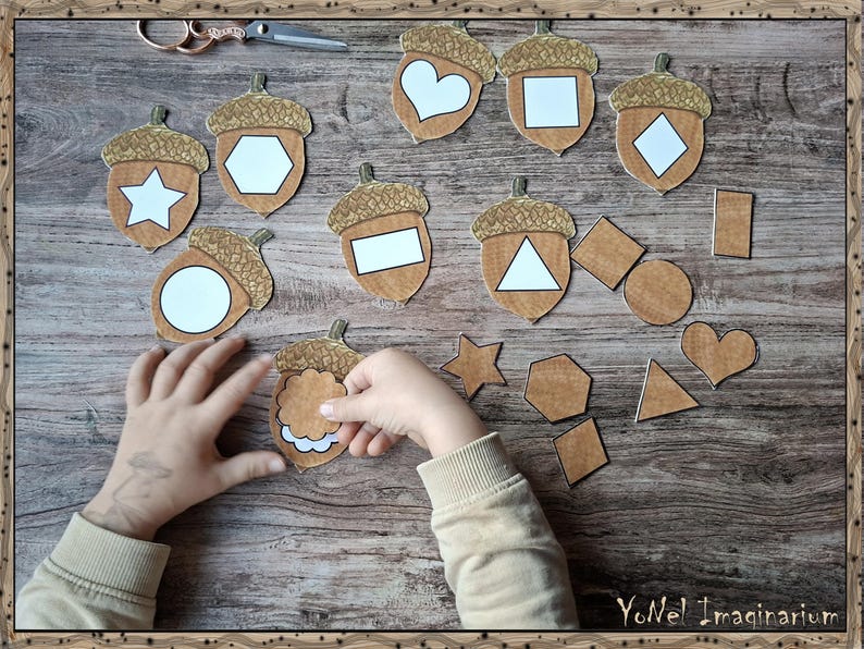 Match the Shapes Printable PDF Templates - Etsy Canada