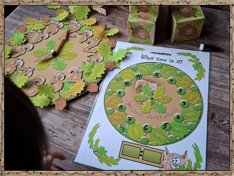 Printable Build a Clock Craft for Kids. Learn to Tell Time Activity. - Etsy