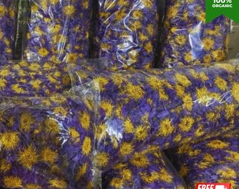 1000 g de flores de loto azul orgánicas / Nymphaea Caerulea / Té para meditación, hierba para soñar