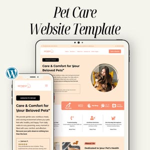 Website-Vorlage für Tierpflege, Divi-Theme für Hundesalons, Design für Tierarztpraxen und Tierunternehmen