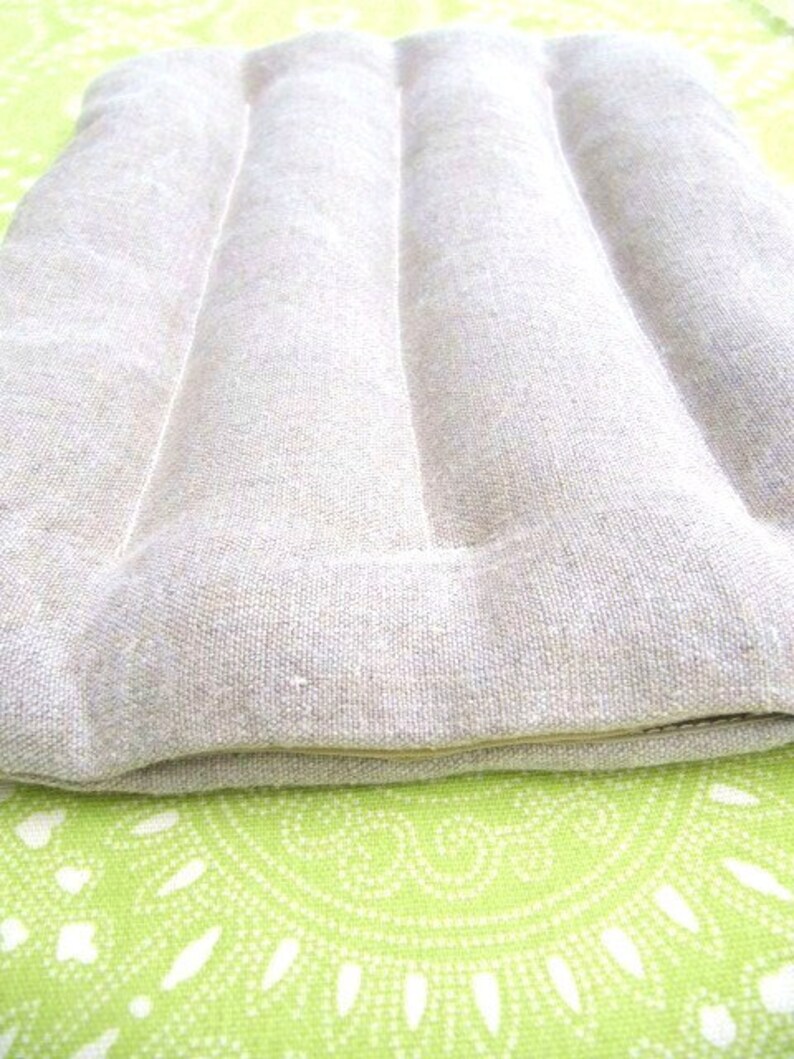 HEMP microwave HEATING PAD 11x14 refillable washable small Etsy
