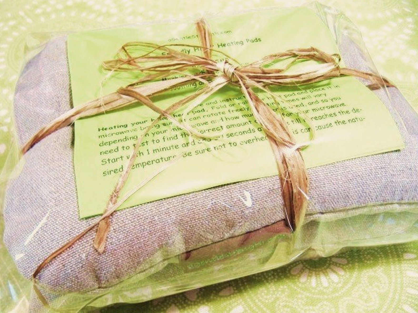 HEMP Heating Pad Eco Friendly 11x27 Large XL REFILLABLE Etsy