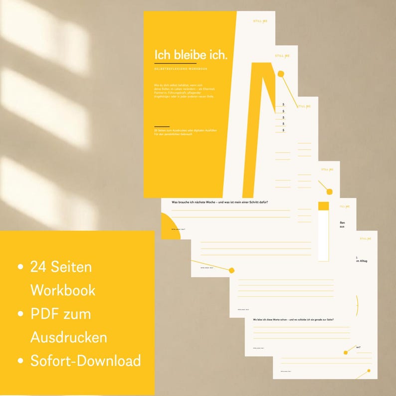 Identity Journal for Women, Self Reflection Workbook, Life Transition ...