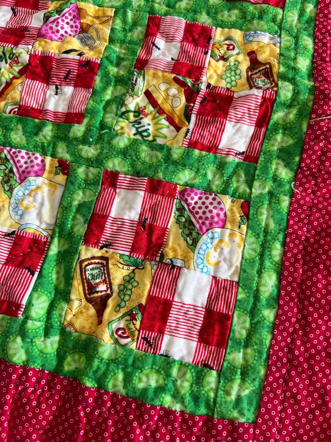 Small Play Picnic Quilt - Etsy
