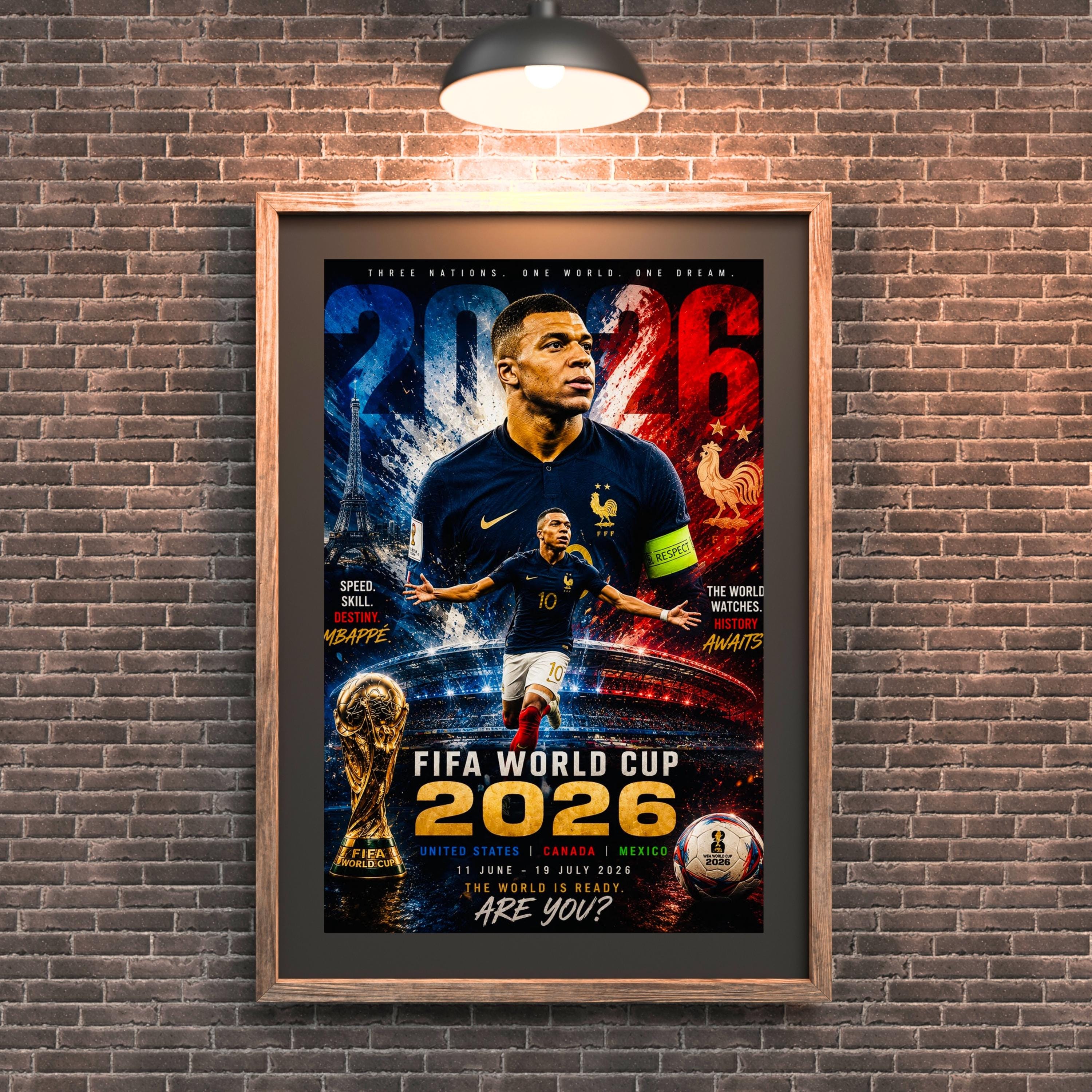 Fifa 2026 ポスター - Etsy 日本