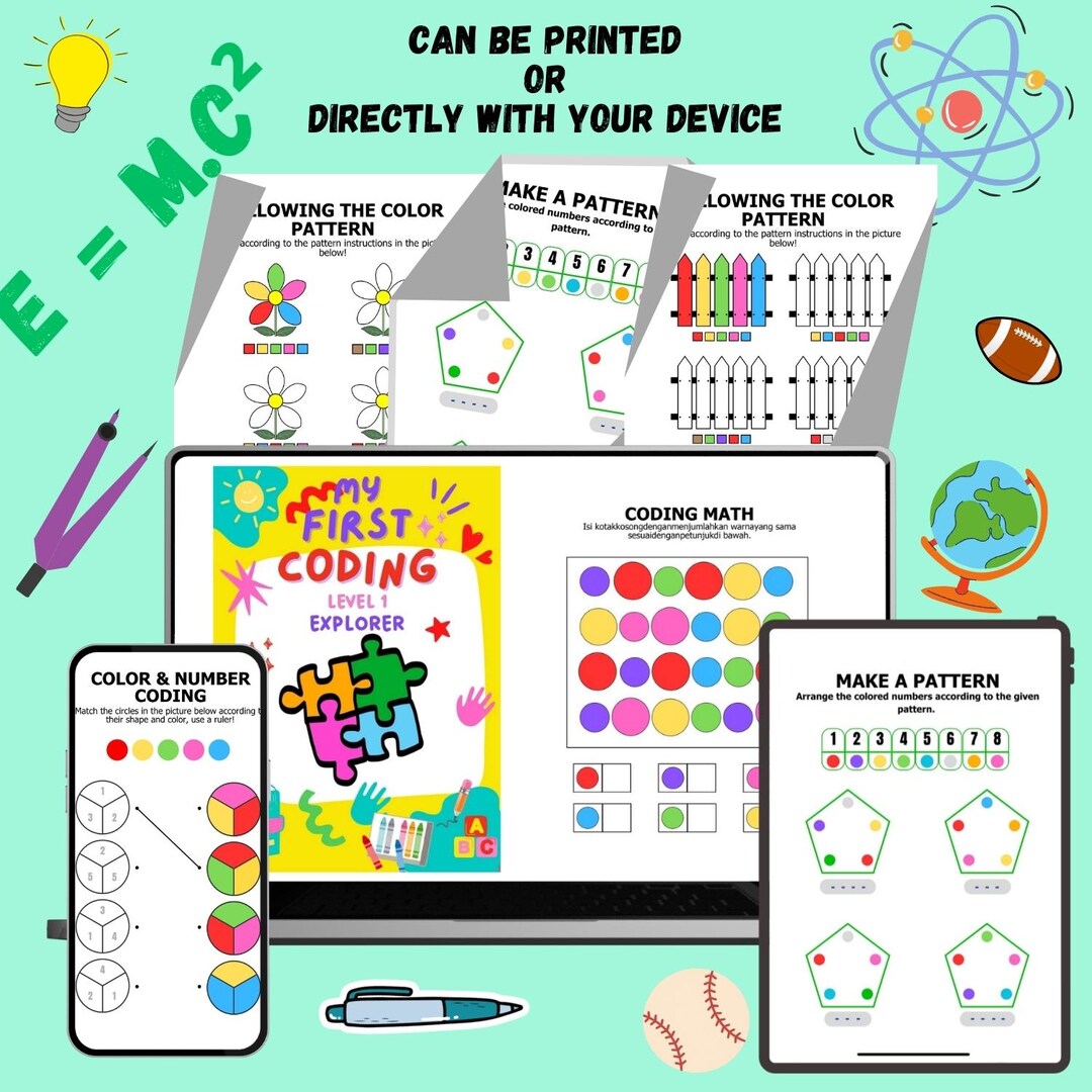 Preschool Pre-k Learning Bundle, Preschool Worksheets, Preschool ...