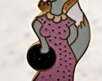 フォクシー・ボウリング・グランドマザー ラペルハットピンバッジ ヴィンテージ レア