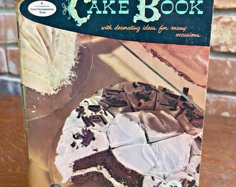 Vintage 1958 Good Housekeeping Taartboek Kookboek MCM Graphics