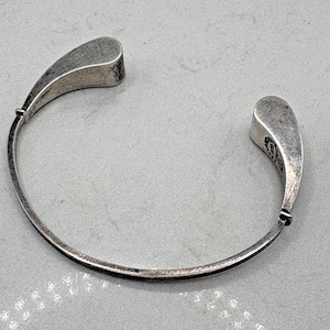 Vintage Mexican Silver Bracelet - Etsy