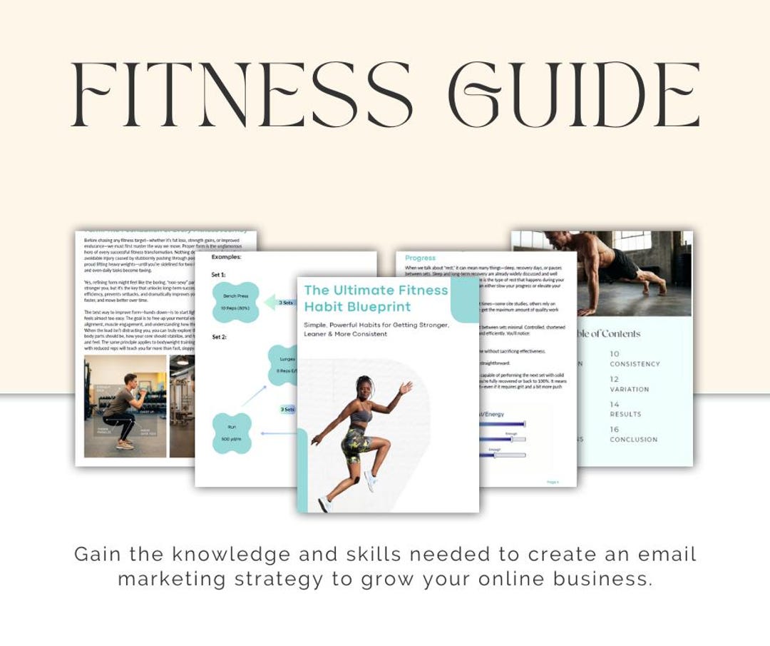 Fitness Guide for Beginners | Sustainable Workout Habits | Strength ...
