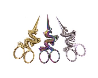 Dragon Embroidery and Yarn Scissors