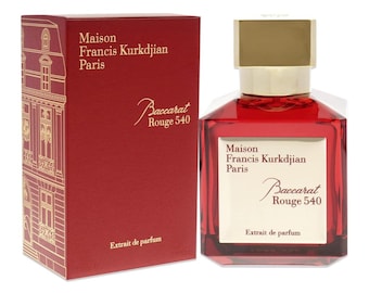 MFK Baccarat Rouge 540 Extrait de Parfum | Luxury Unisex Fragrance (2.4 Oz/70ml)