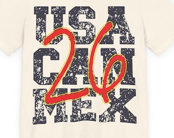 World Cup 2026 T-Shirt United States Canada Mexico World Cup Football 2026