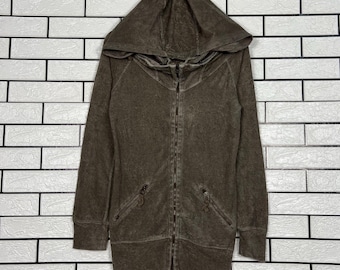 Vintage G.O.A Zipper Hoodie Sweatshirt Free Size Japanese Brand #4185-C191