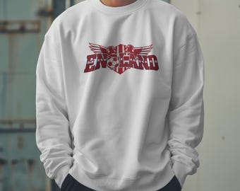 England Sweatshirt, with optional Personalisation - World Cup 2026