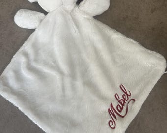 Baby Comforter with personalisation