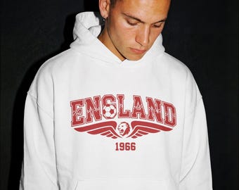 England Hoodie 1966, with optional Personalisation - World Cup 2026