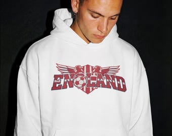 England Hoodie, with optional Personalisation - World Cup 2026