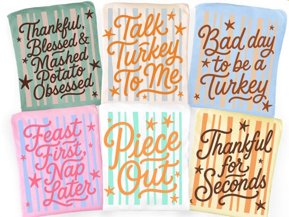 12 Striped Thanksgiving Png Bundle, Sarcastic Fall Quote Design, Funny Thanksgiving Sublimation, Lettering Thanksgiving DT