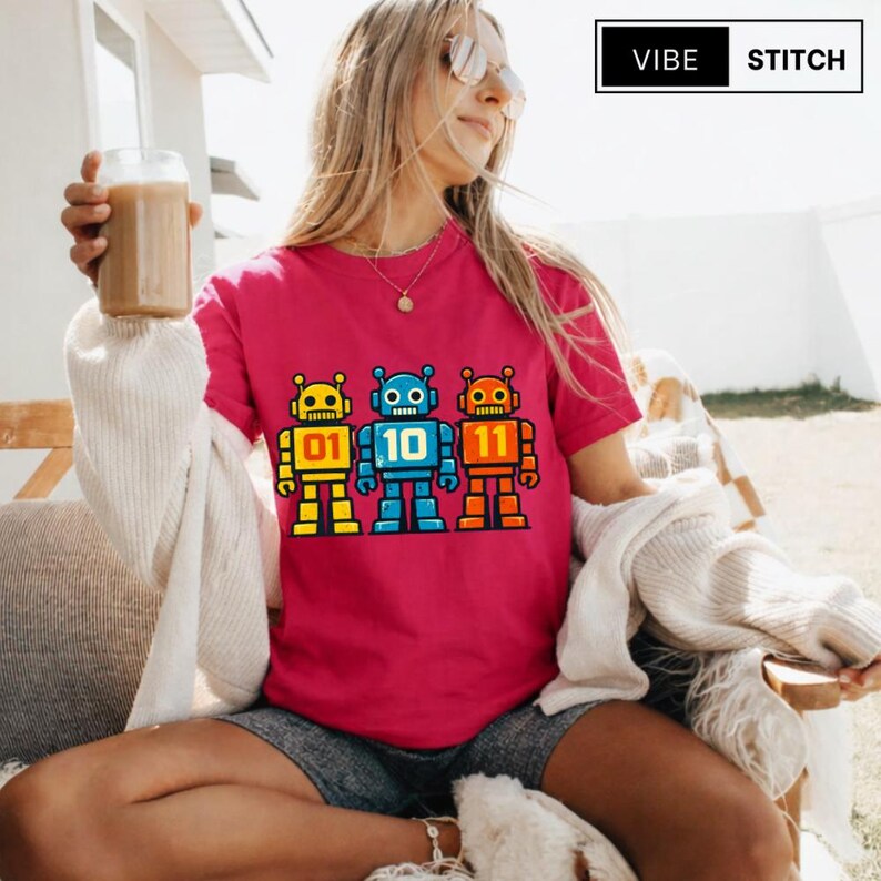 01 10 11 Robot PNG: Binary Code Humor Programmer Png Coding Geek Nerd ...
