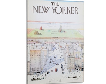 saul steinberg new yorker Painting On Canvas Wall Art Poster Picture Print Living Room Walls Decor Home Posters