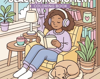 Black Girl Moments Coloring Pages – Empowering Art Bundle