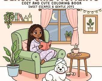 Black Girl Moments Coloring Pages – Empowering Art Bundle