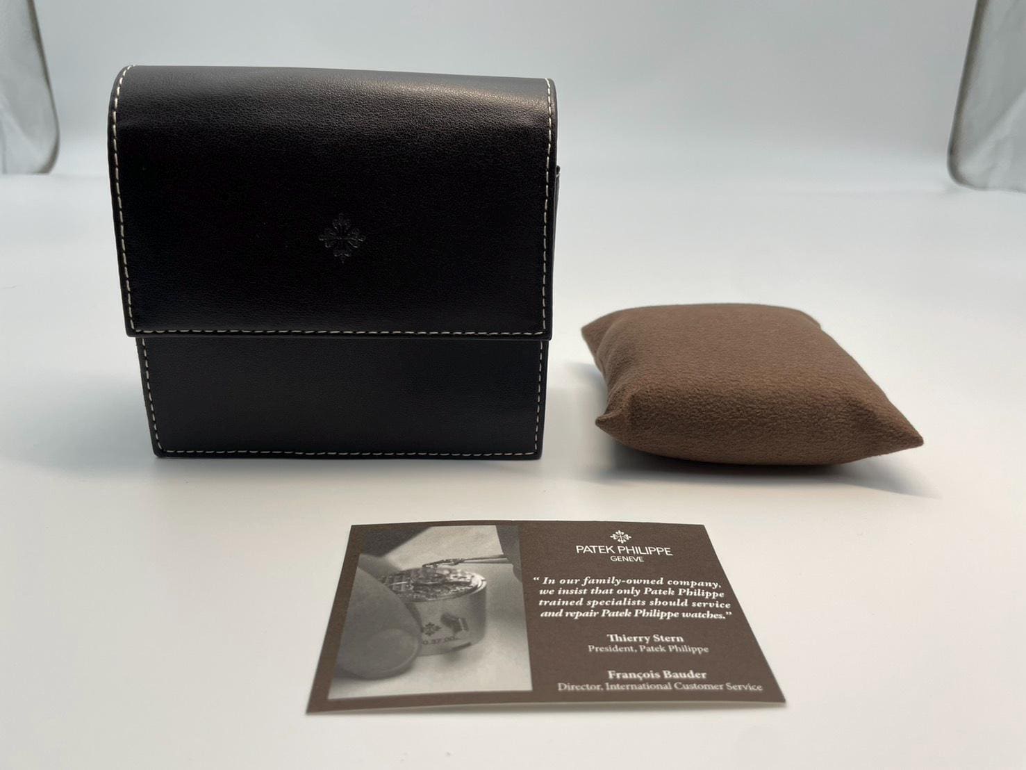 PATEK PHILIPPE Watch Travel Case Brown Leather Pouch 39978 - Etsy
