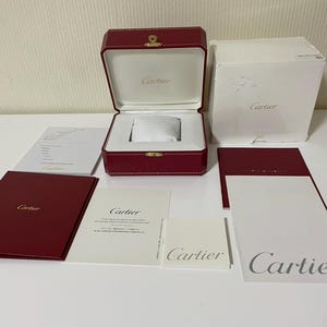 Vintage Cartier Watch Box COWA0043 Heavy Presentation Case With