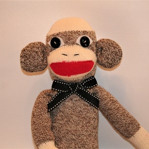 Klassischer roter Sock Monkey