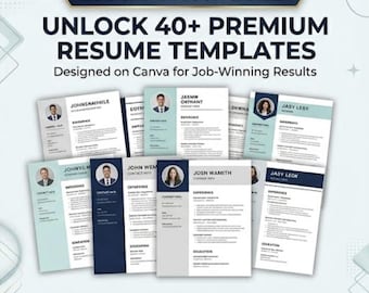 Professional Resume Template for Word & Google Docs