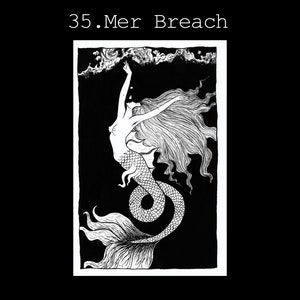 Mer Breach, handgemachter Aufkleber 2,5" x 4"