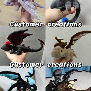 Patron et tutoriel de couture pour peluche Little Dragon, 28 cm (English/Español/Deutsch/Français） image 9