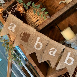 A Baby is Brewing Baby Shower, A Baby is Brewing Banner, Baby is ...