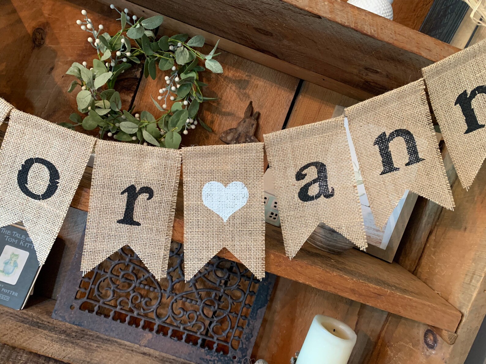 Personalized Baby Shower Banner Custom Burlap Banner Burlap Etsy UK